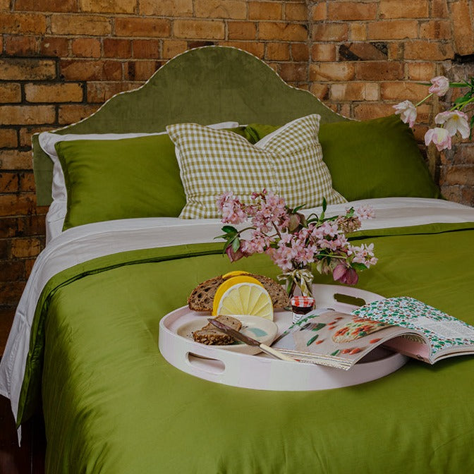 Quilt Cover Flat Cot Sheets Australia Moss Green Pure Cotton Quilt