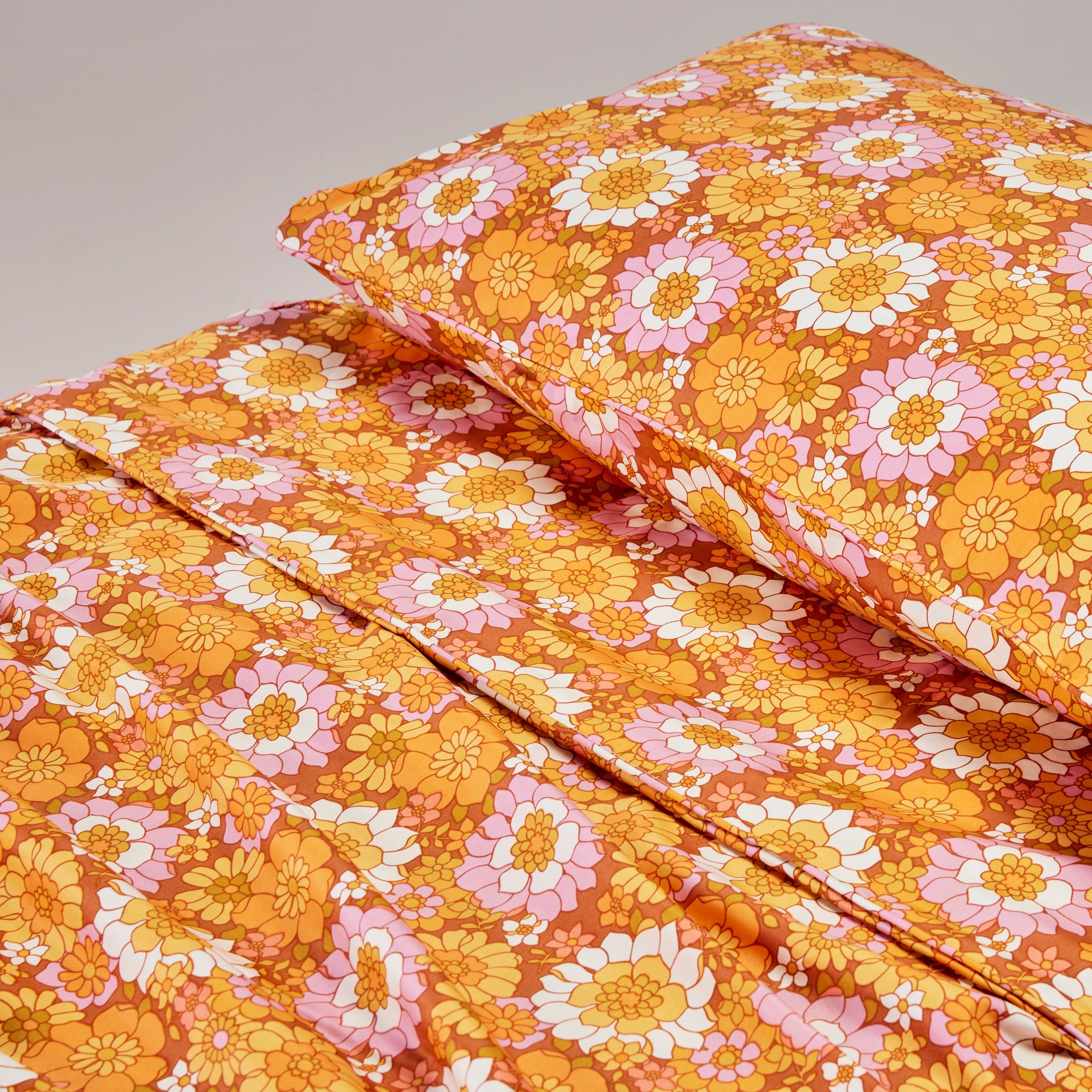 Flower Child Pure Cotton Single Bed Set