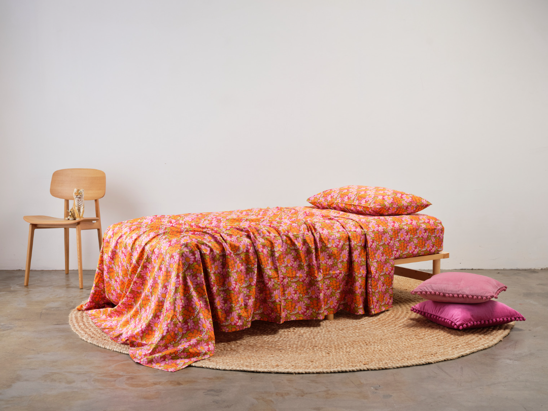 Petal Pure Cotton Single Bed Set