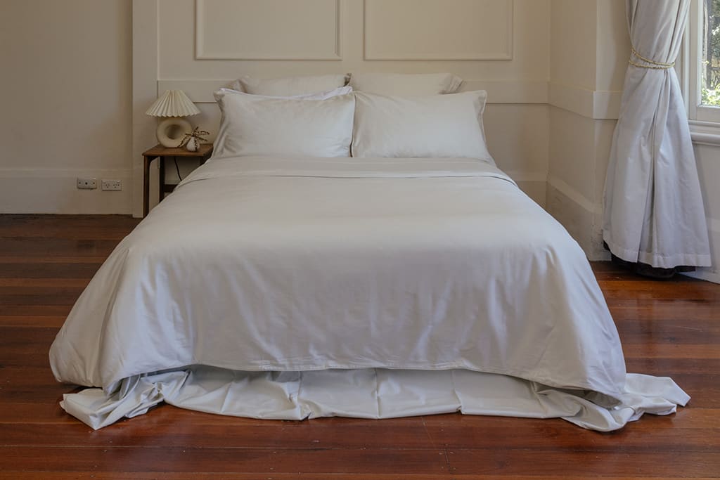 Cloud Pure Cotton Quilt Cover with Zip