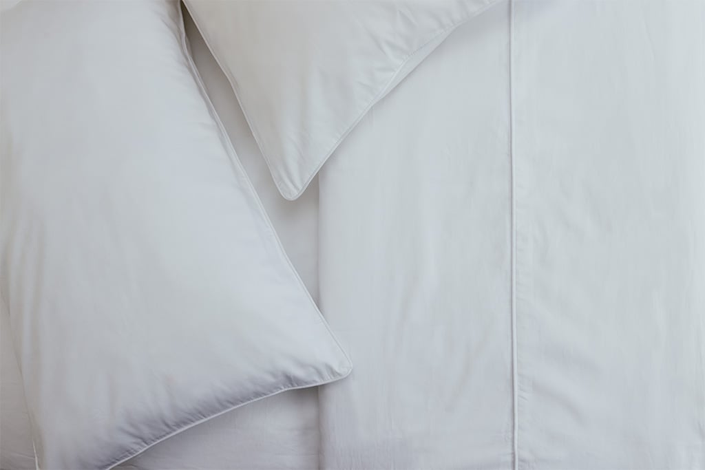 White Pure Cotton Quilt Cover with Zip alternate view