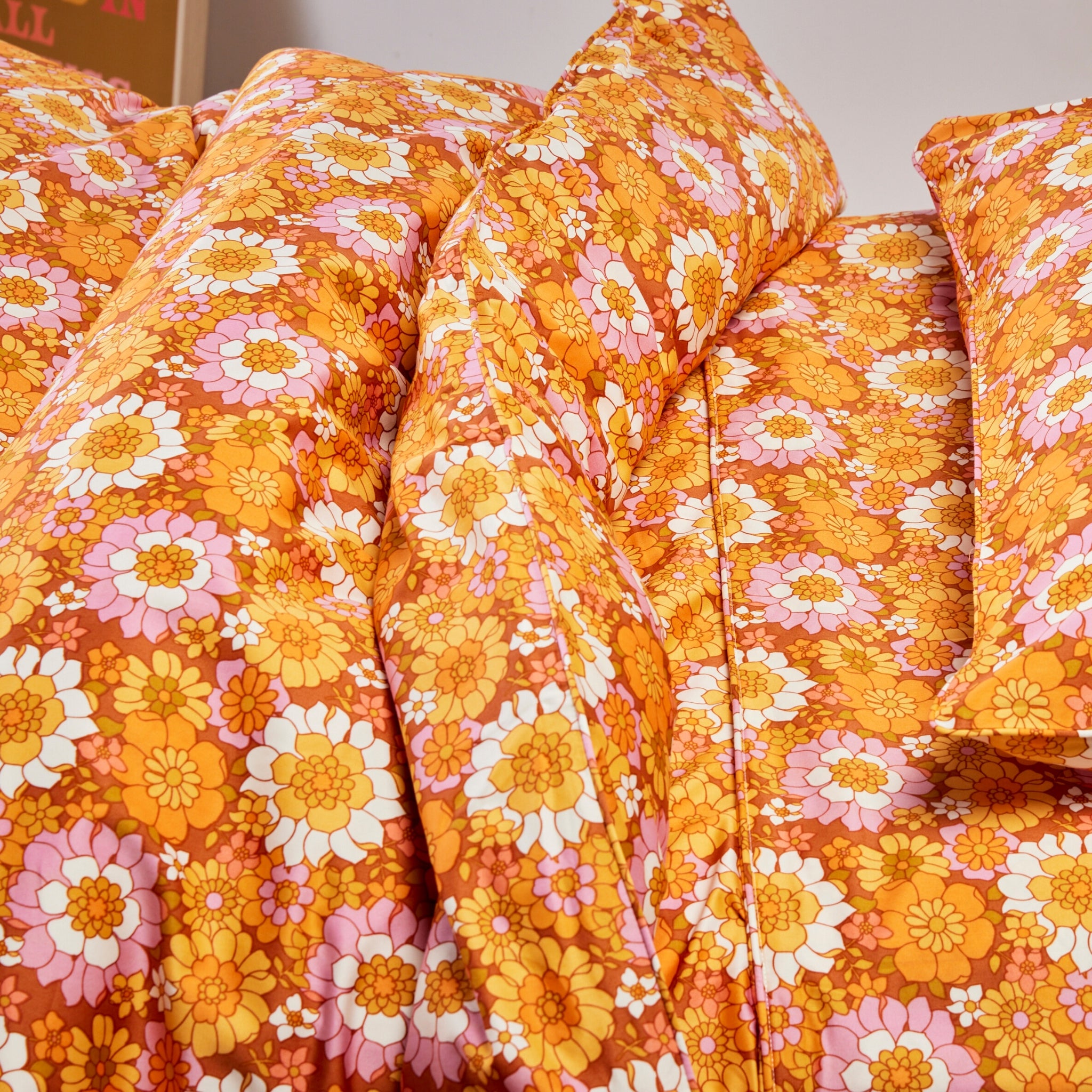 Flower Child Quilt Cover with Zip