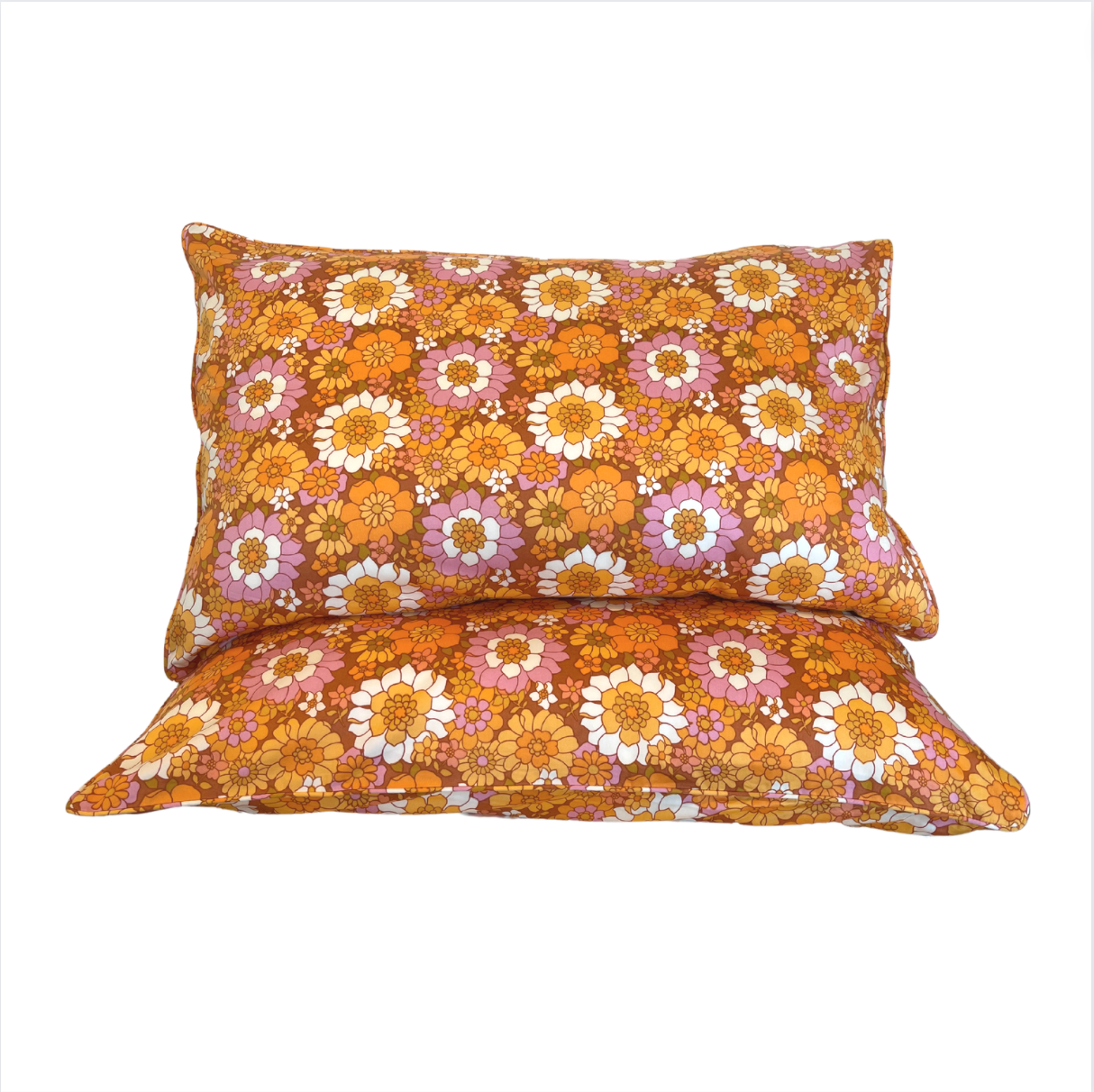flower child standard pillowcase x 2