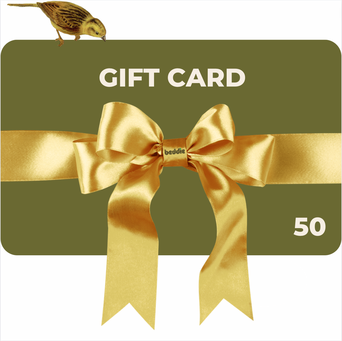 Beddie Gift Card $50. Easy way to buy a gift!